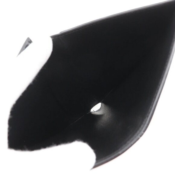 CELINE Medium strap wallet Bi-Fold Wallet black Calfskin Women - Picture 7 of 13